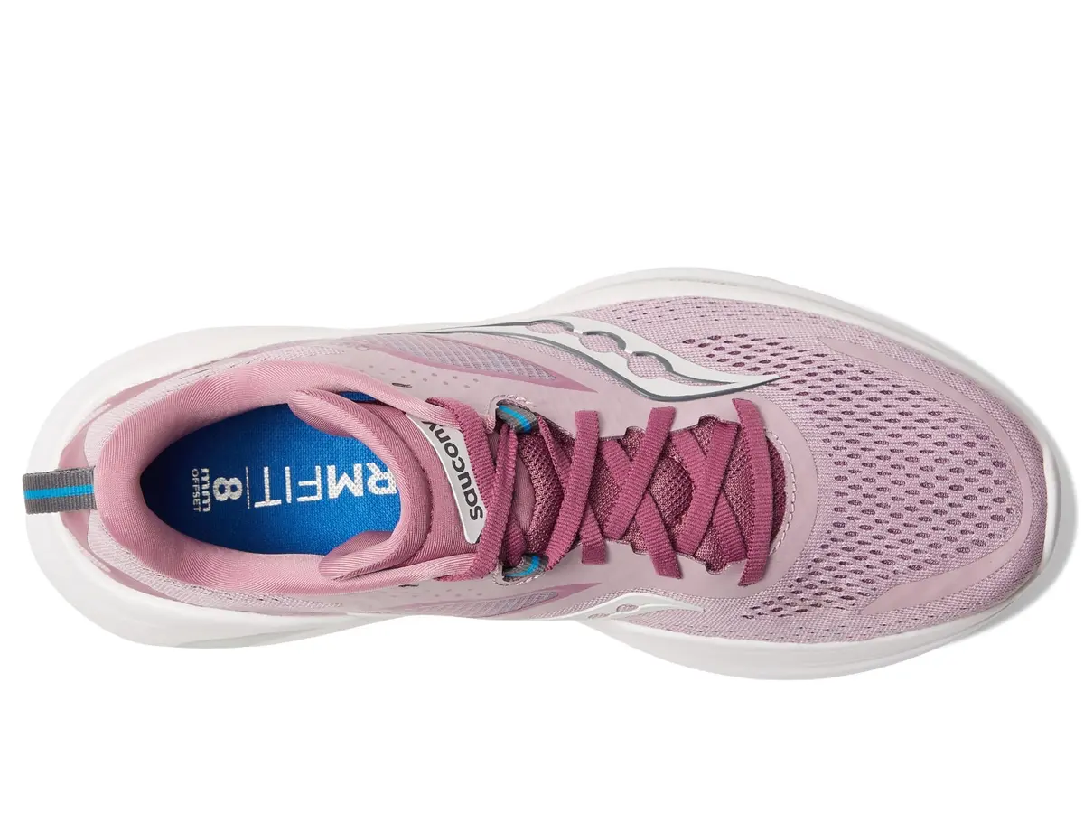 Saucony Women's Omni 22 Running Shoe, Orchid/Cobalt, US Size 10 | Structured Cushioning for Comfort - view 3