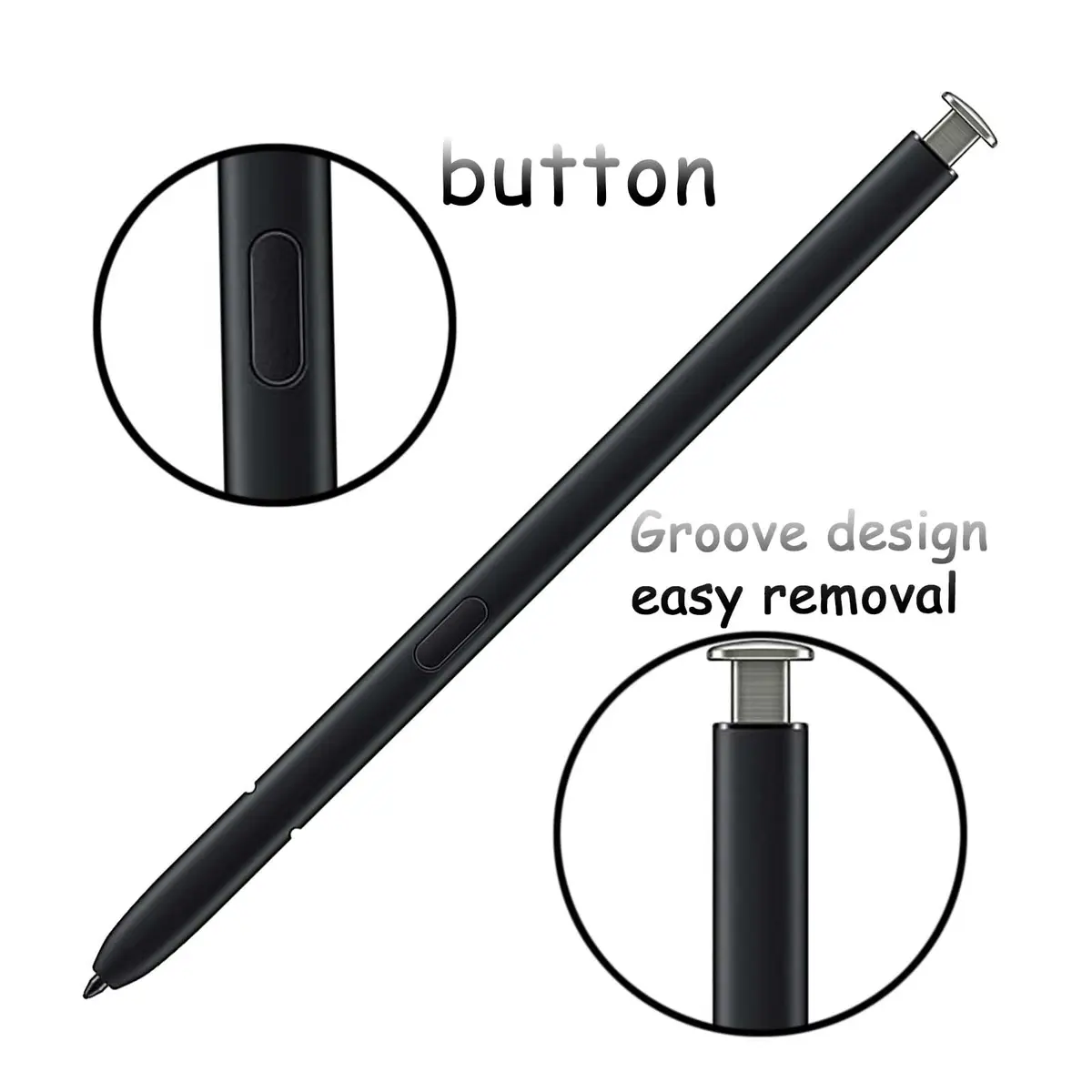 LiXiongBao S23 Ultra S Pen for Samsung Galaxy S23 Ultra 5G Stylus Pen, Cream, 1 Unit - view 2