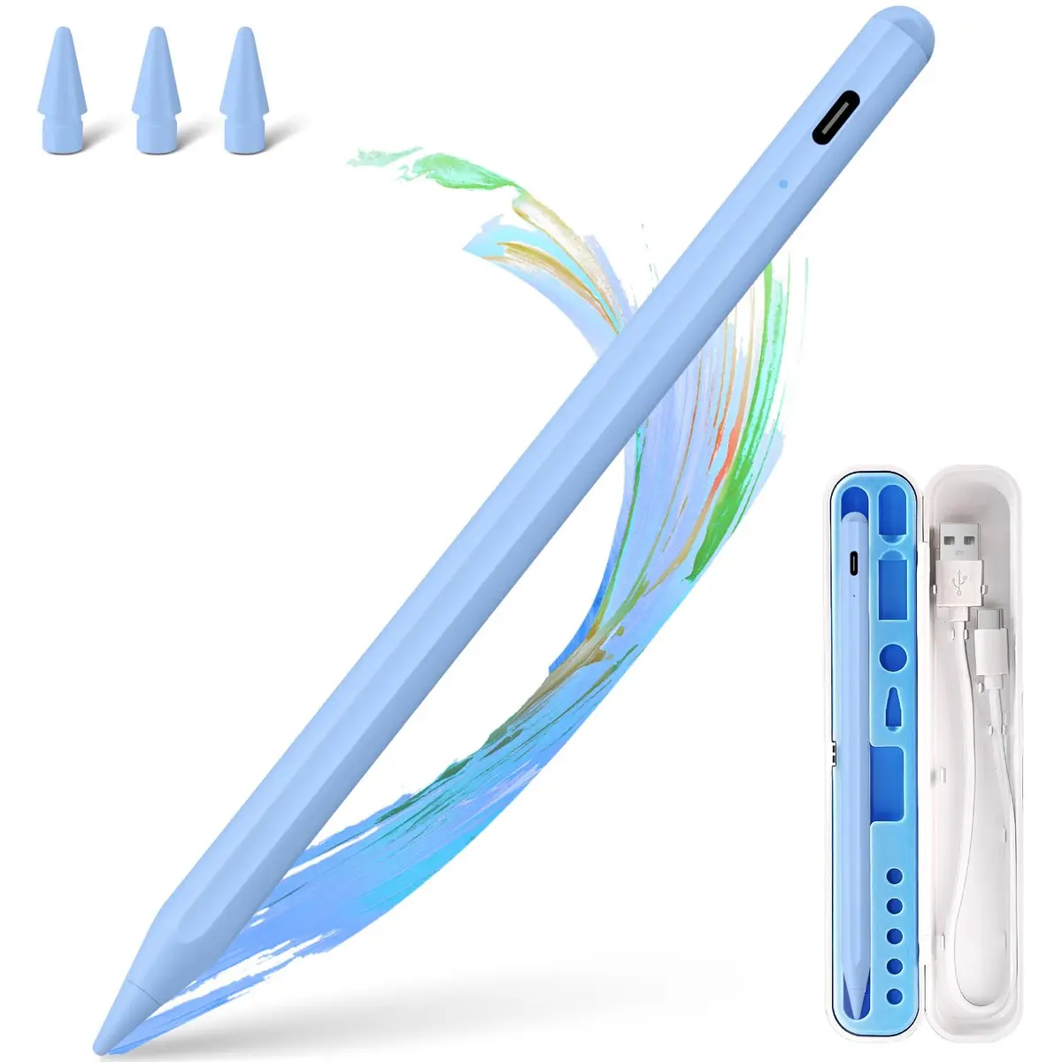 BLEBLE Stylus Pen for iPad 2018-2026 | Fast Charge, Palm Rejection, Tilt Sensor - main product image