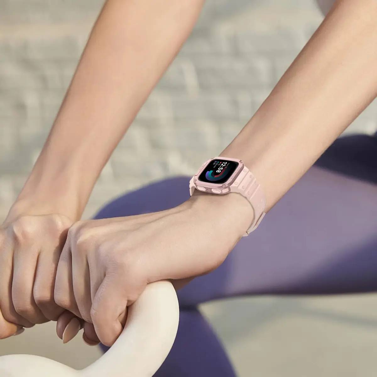FINTIE Rugged Band with Case for Fitbit Versa 4/3/2/1 & Sense 2/1 | 165mm-245mm Wrist Size - view 7