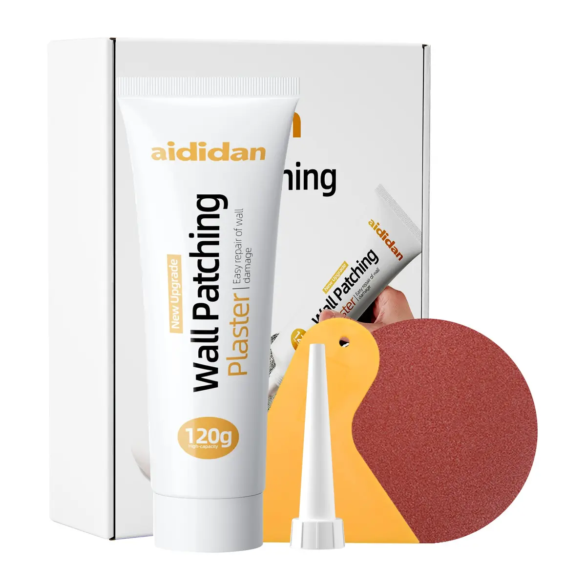 aididan Drywall Repair Kit Wall Patch Paste | Fast Drying, Waterproof, Multi-Surface (1 Pack) - main product image