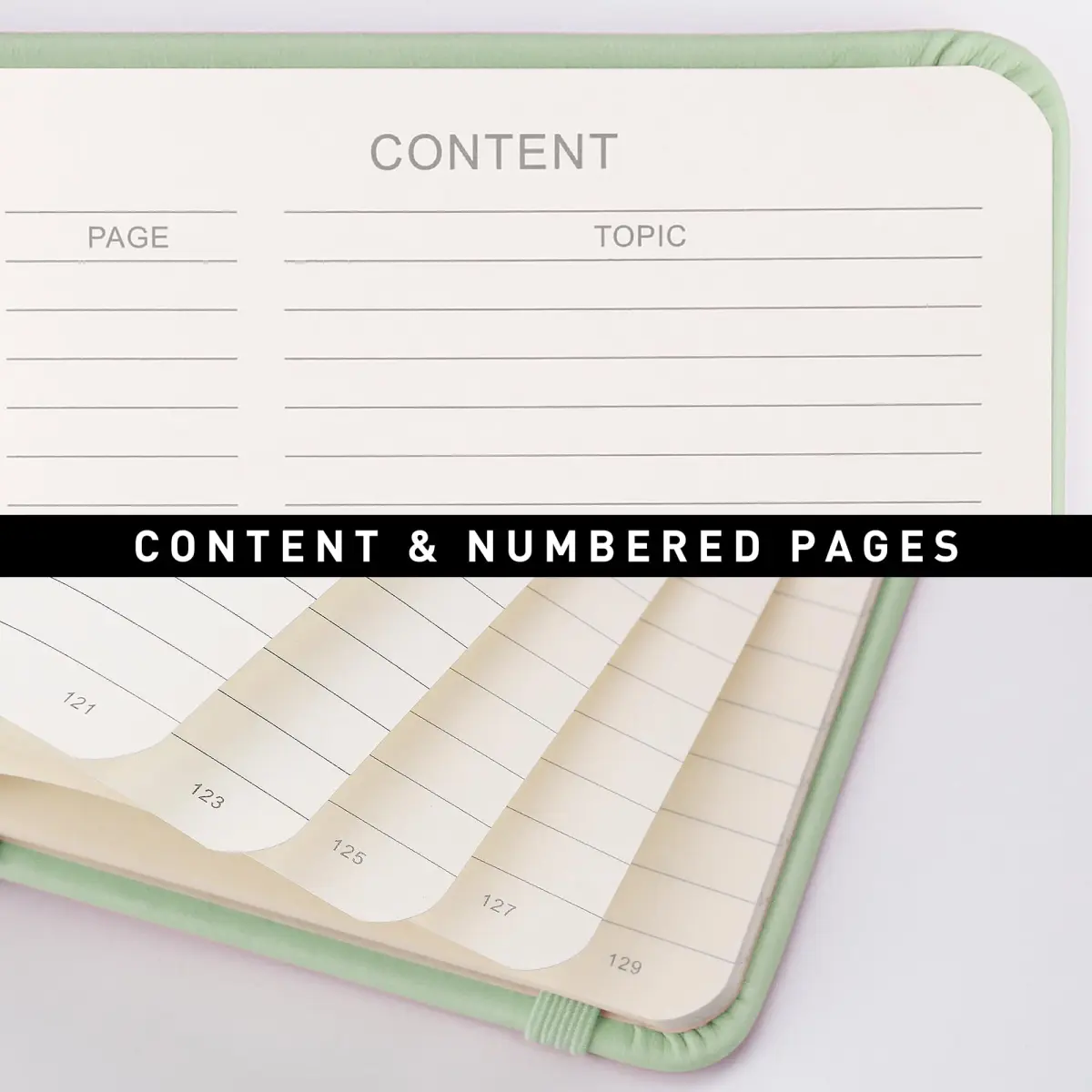 RETTACY Lined Journal Notebook A5 (5.7'' x 8.3'') 192 Pages | Acid-Free Paper Notebook - view 4