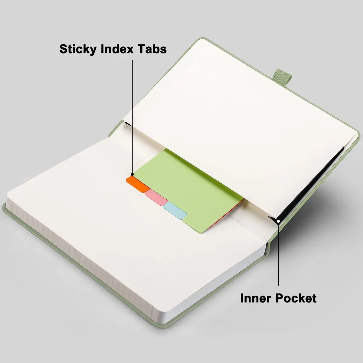 RETTACY Lined Journal Notebook A5 (5.7'' x 8.3'') 192 Pages | Acid-Free Paper Notebook - view 8