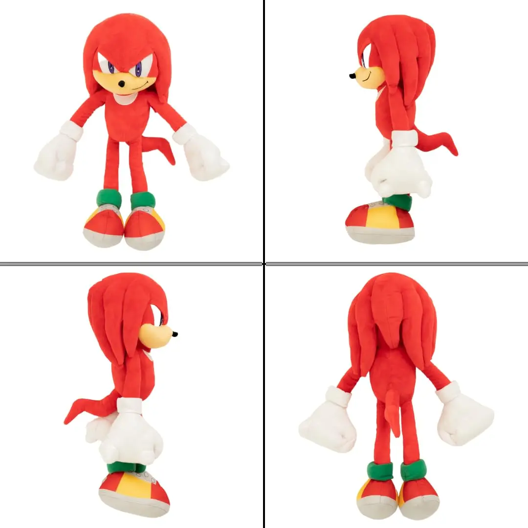 Franco Knuckles the Echidna Plush Cuddle Pillow Buddy 48cm (18.5") | Officially Licensed Sonic The Hedgehog Toy - view 5