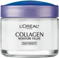 L'Oreal Paris Skin Expertise Collagen Moisture Filler Daily Moisturizer Day/Night Cream 1.7 oz (Pack of 3) | Hydrates & Fills Wrinkles - view 2