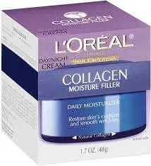 L'Oreal Paris Skin Expertise Collagen Moisture Filler Daily Moisturizer Day/Night Cream 1.7 oz (Pack of 3) | Hydrates & Fills Wrinkles - view 5