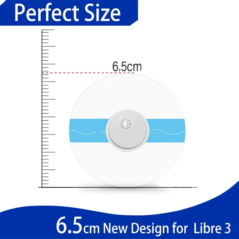 HONYOU Libre 3 Plus Sensor Covers Waterproof Adhesive Patches 60 Pack | Protects Libre 3 Sensors for 15+ Days - view 3