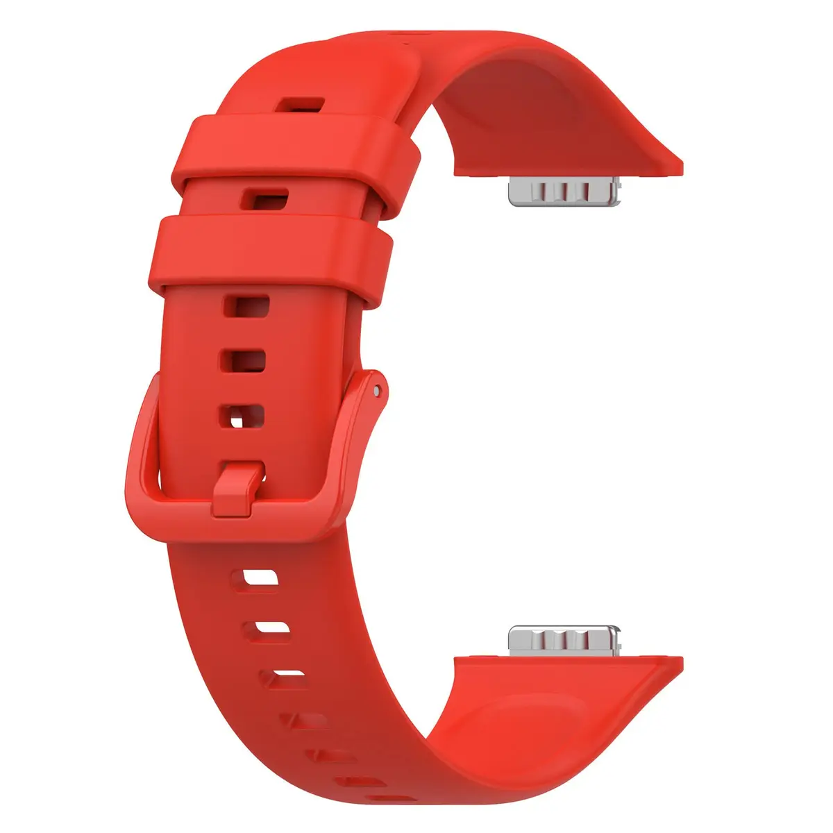 Muovrto Replacement Silicone Watch Band for Huawei Watch Fit 2 | Sport Strap, Unisex, Adjustable, 24.9mm Width - view 2