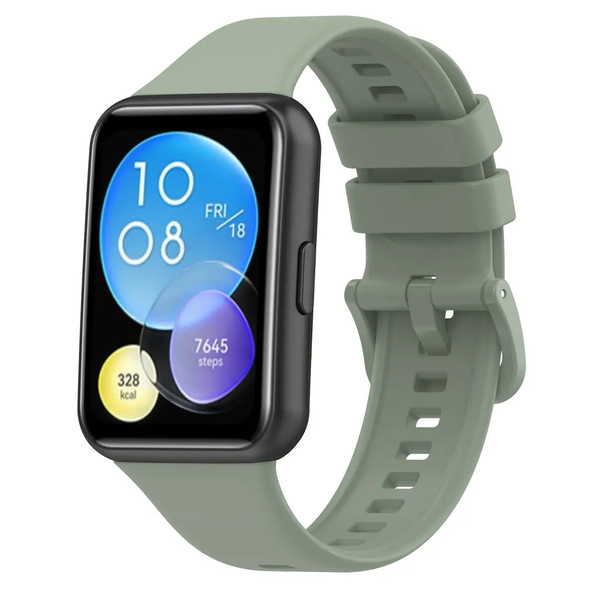 Muovrto Replacement Bands for Huawei Watch Fit 2 (3-Pack, 24.9mm) | Secure Lock System for 5.7"-8.7" Wrists - view 2