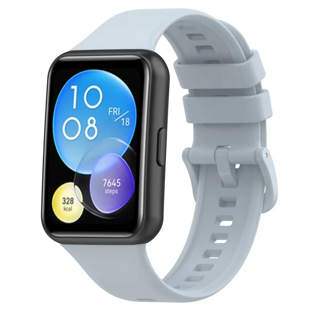 Muovrto Replacement Bands for Huawei Watch Fit 2 (3-Pack, 24.9mm) | Secure Lock System for 5.7"-8.7" Wrists - view 3