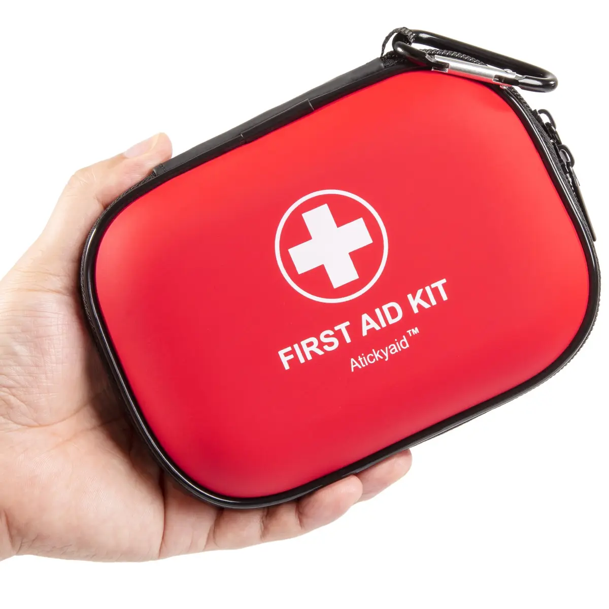 Atickyaid Mini First Aid Kit 120 Pieces Waterproof Compact Emergency Medical Supplies - main product image