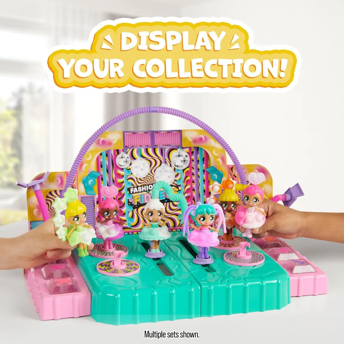 Fashion Fidgets Fashion Show Playset, 2-in-1 Runway & Trading Board, Exclusive Doll, Ages 5+ | Stress-Relief & Imaginative Play - view 3
