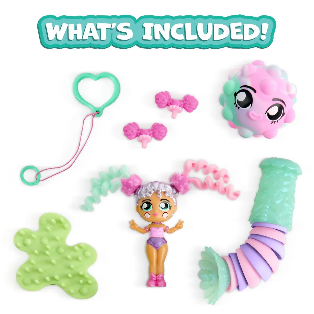 Fashion Fidgets Fashion Show Playset, 2-in-1 Runway & Trading Board, Exclusive Doll, Ages 5+ | Stress-Relief & Imaginative Play - view 3