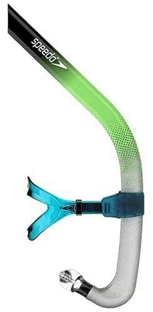 Speedo Unisex-Adult Swim Training Snorkel Bullet Head | Hydrodynamic, Silicone, Adult - main product image