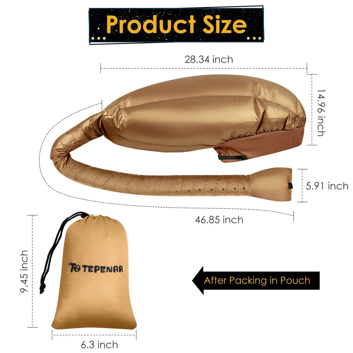 TEPENAR Hair Dryer Bonnet Attachment Extra Large Hood Adjustable for Natural Curly Hair | Fast Drying - view 3