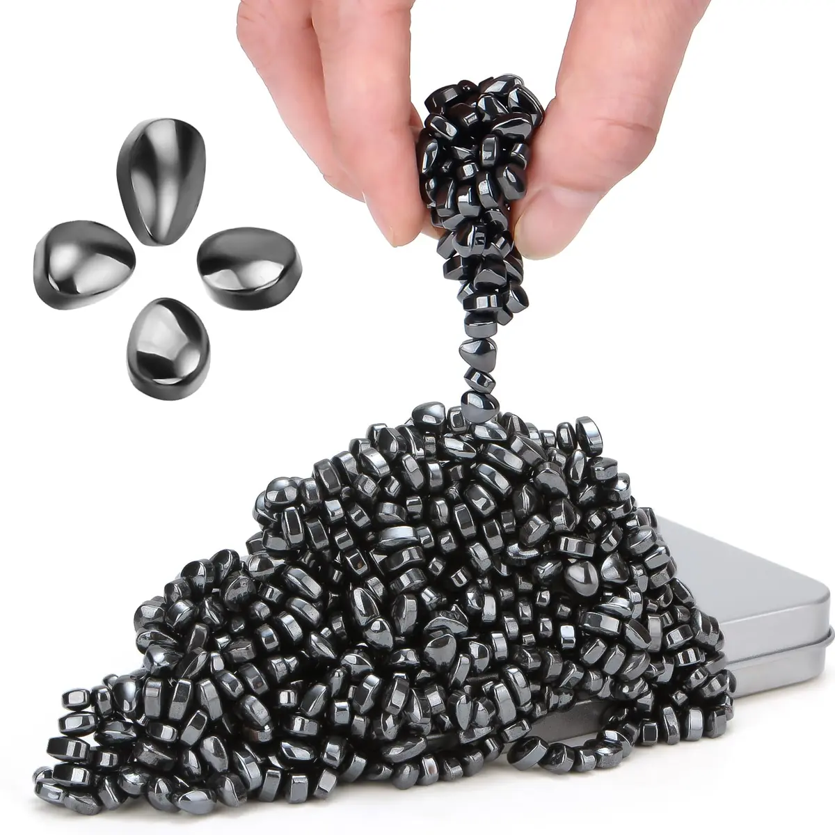 DYRDM Ferrite Putty 500+ Black | Desk Stress Relief Toy for Adults - main product image
