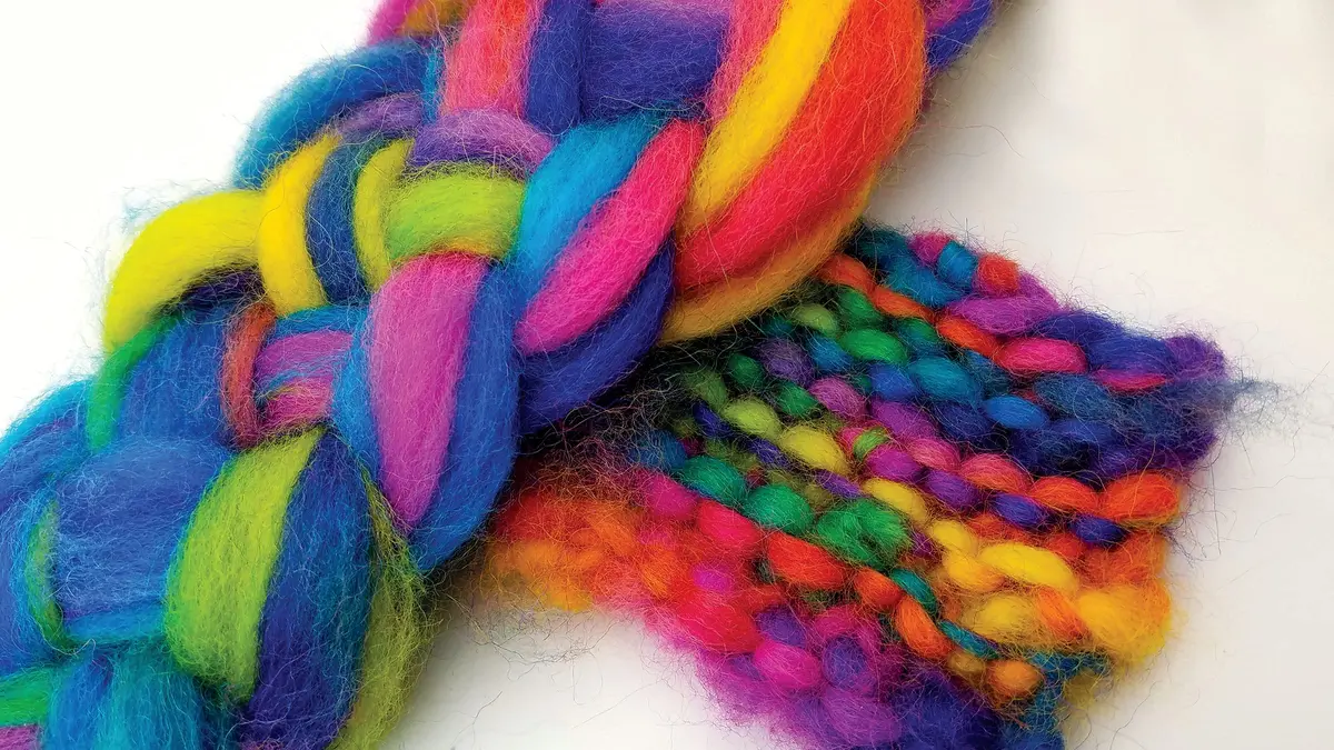 Jacquard Acid Dye 1lb Tub Magenta | Vibrant Protein Fiber Color for Wool, Silk & Nylon - view 3