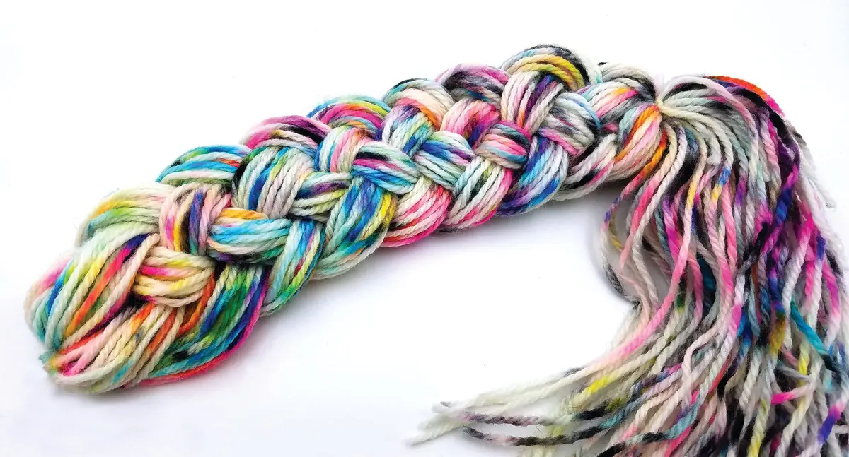 Jacquard Acid Dye 1lb Tub Blacklight Blue | Vibrant Wool & Silk Dye for Full Coverage - view 4
