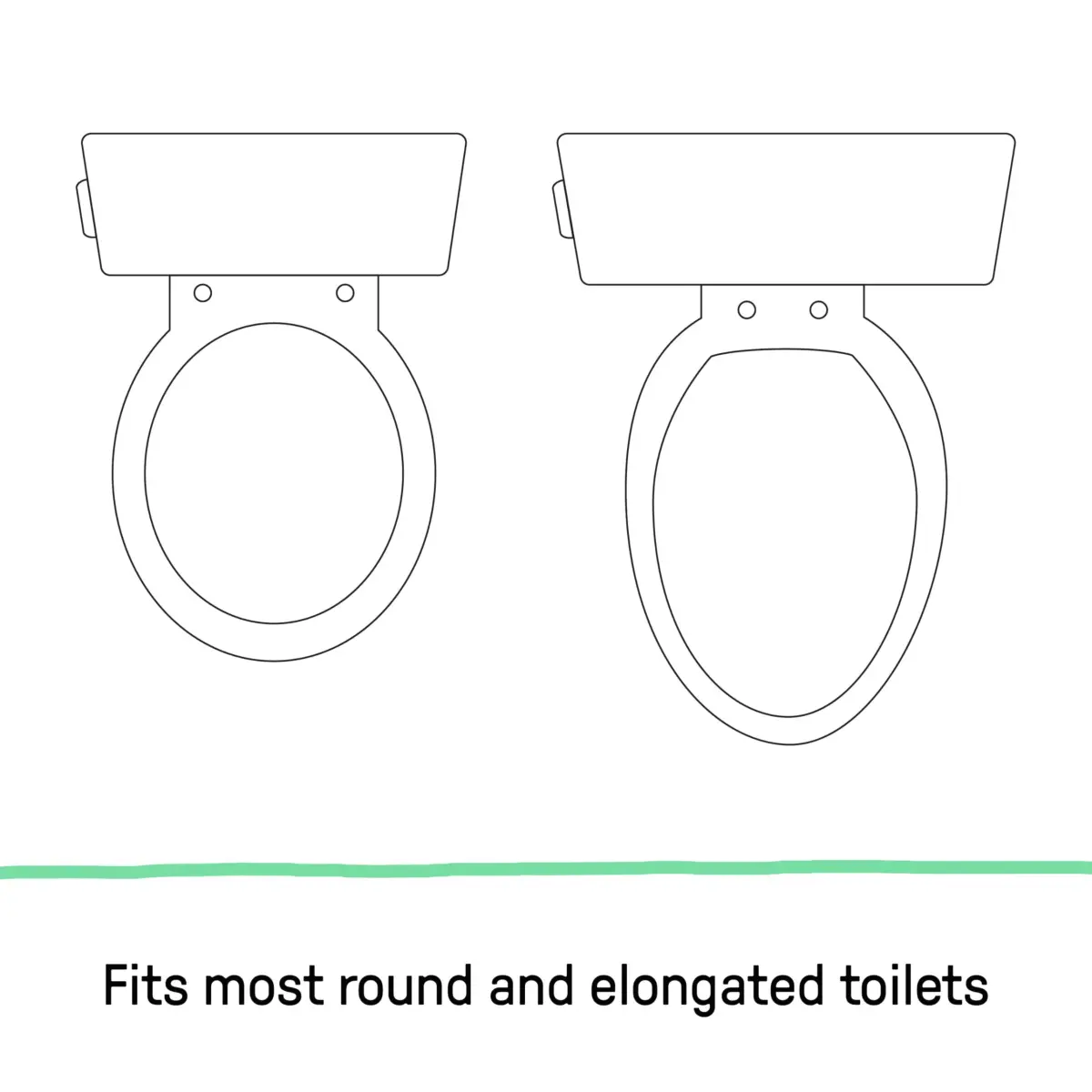 Ingenuity Flip & Sit Potty Seat White | Attaches to Adult Toilet Seat, 18 Months+ - view 4