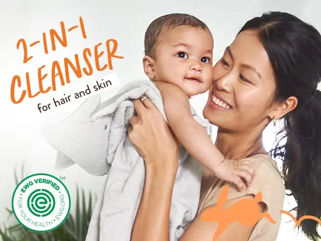 Babo Botanicals Sensitive Baby 2-in-1 Shampoo & Wash 8 Fl Oz | Fragrance-Free, Shea & Calendula for Delicate Skin - view 9