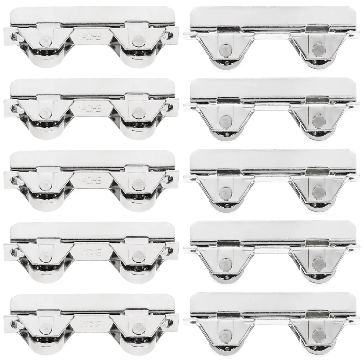 Angoily Mini Stainless Steel Showcase Window Roller for 5-6mm Thick Glass | Pack of 10 - view 8