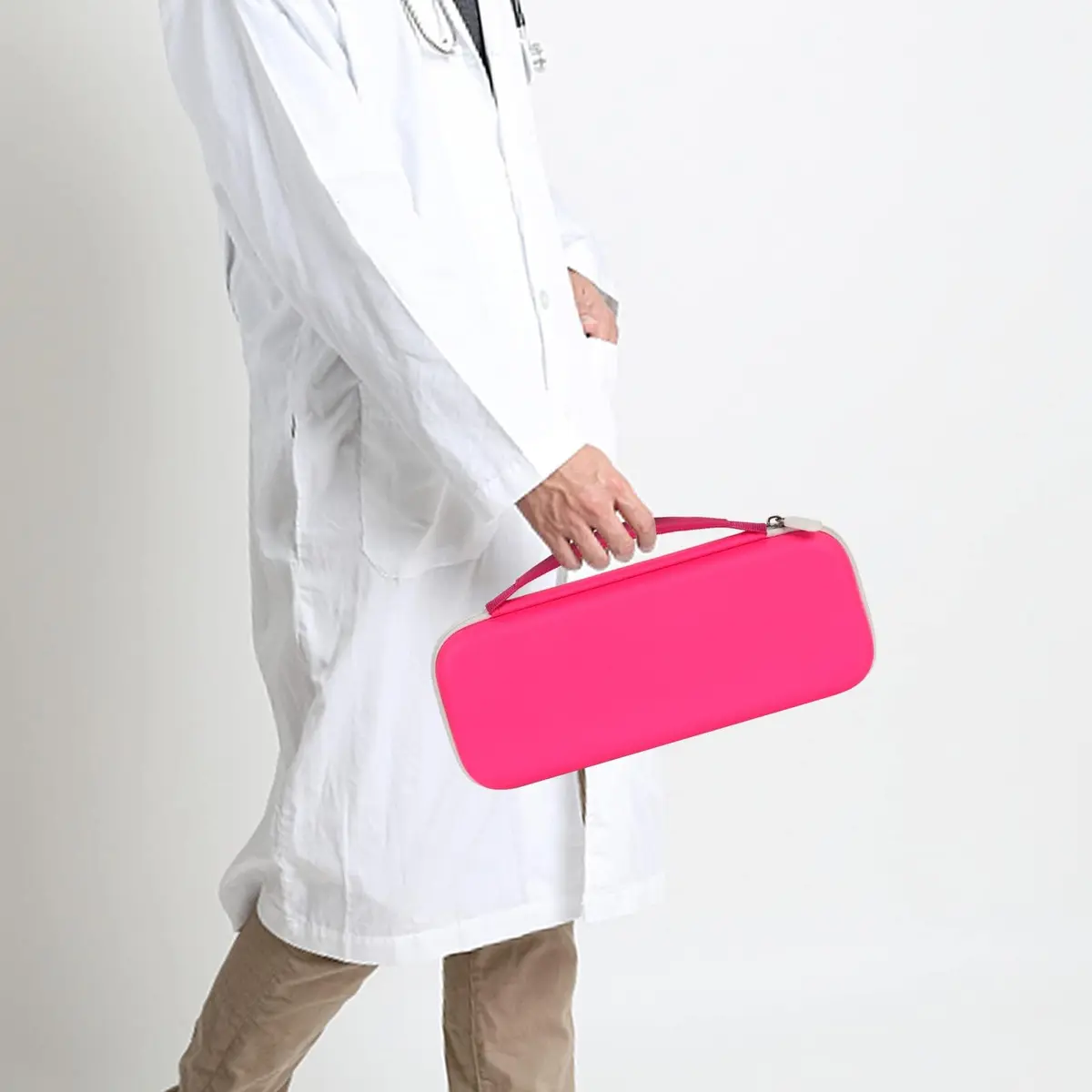 ALKOO Rose Red Stethoscope Case for 3M Littmann Classic III/Cardiology IV, 29.5cm (11.6in) | Professional Healthcare Organizer - view 6