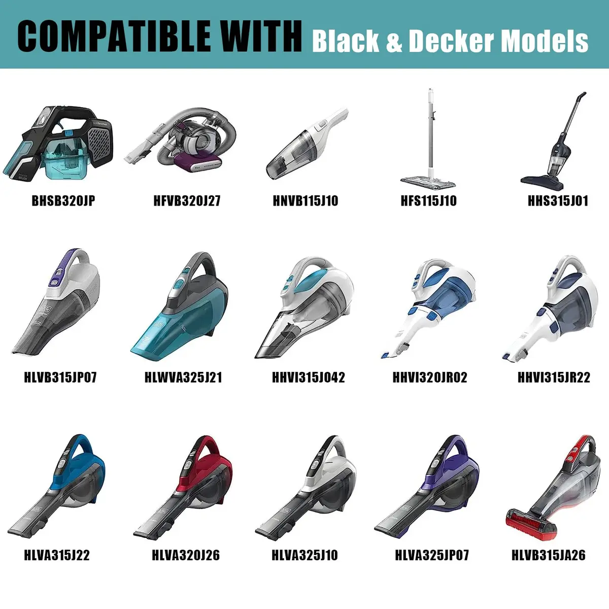 BOEEA 15V Charger for Black+Decker Dustbuster Handheld Vacuum 1.8m (5.9ft) | USA-Imported Power Adapter - view 5
