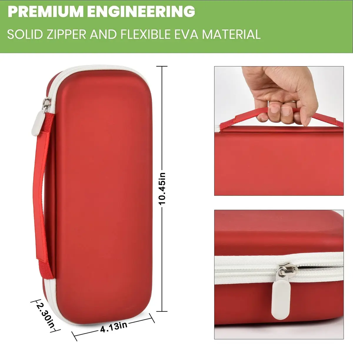 ALKOO Stethoscope Case for 3M Littmann Classic III/Cardiology IV, PinkRed | Protects Your Diagnostic Tools - view 4