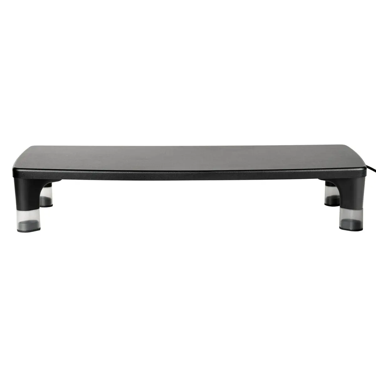 3M Adjustable Monitor Stand with 4-Port USB Hub, Black, 2.04 kg (4.5 lb) | Raises Screen to Eye Level - view 6