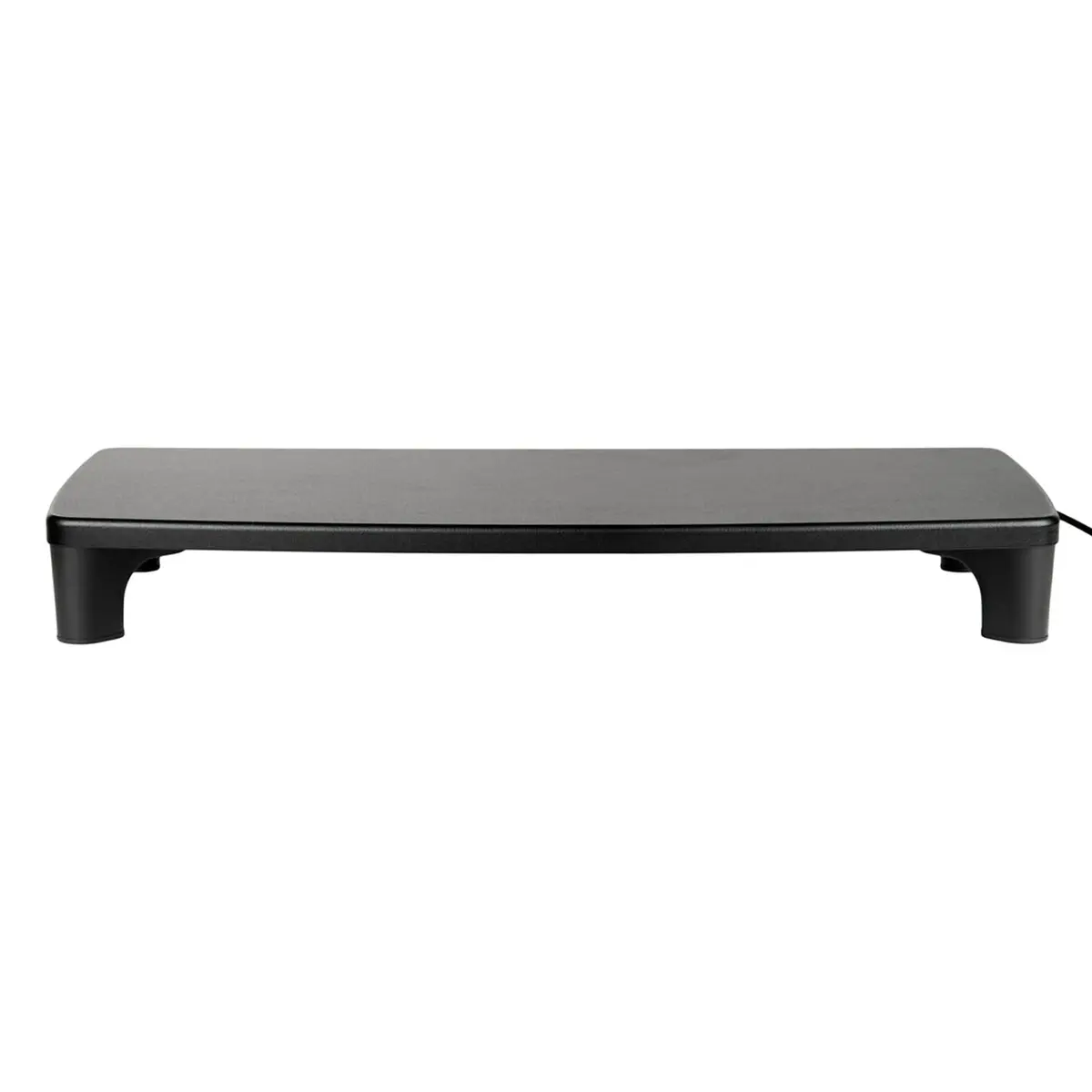 3M Adjustable Monitor Stand with 4-Port USB Hub, Black, 2.04 kg (4.5 lb) | Raises Screen to Eye Level - view 7