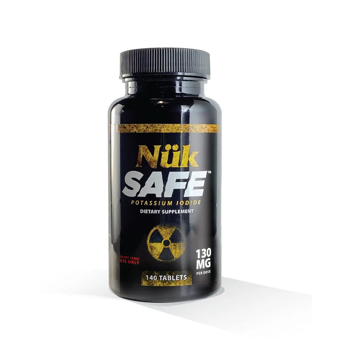 BLUE-EMU Nuk Safe Potassium Iodide 140 Tablets | USP Grade Emergency Iodine Supplement - main product image