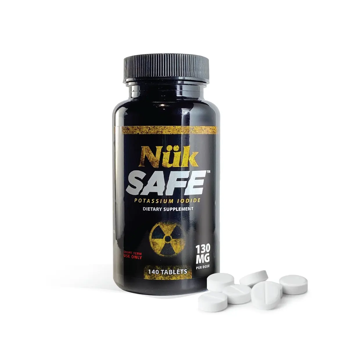 BLUE-EMU Nuk Safe Potassium Iodide 140 Tablets | USP Grade Emergency Iodine Supplement - view 4