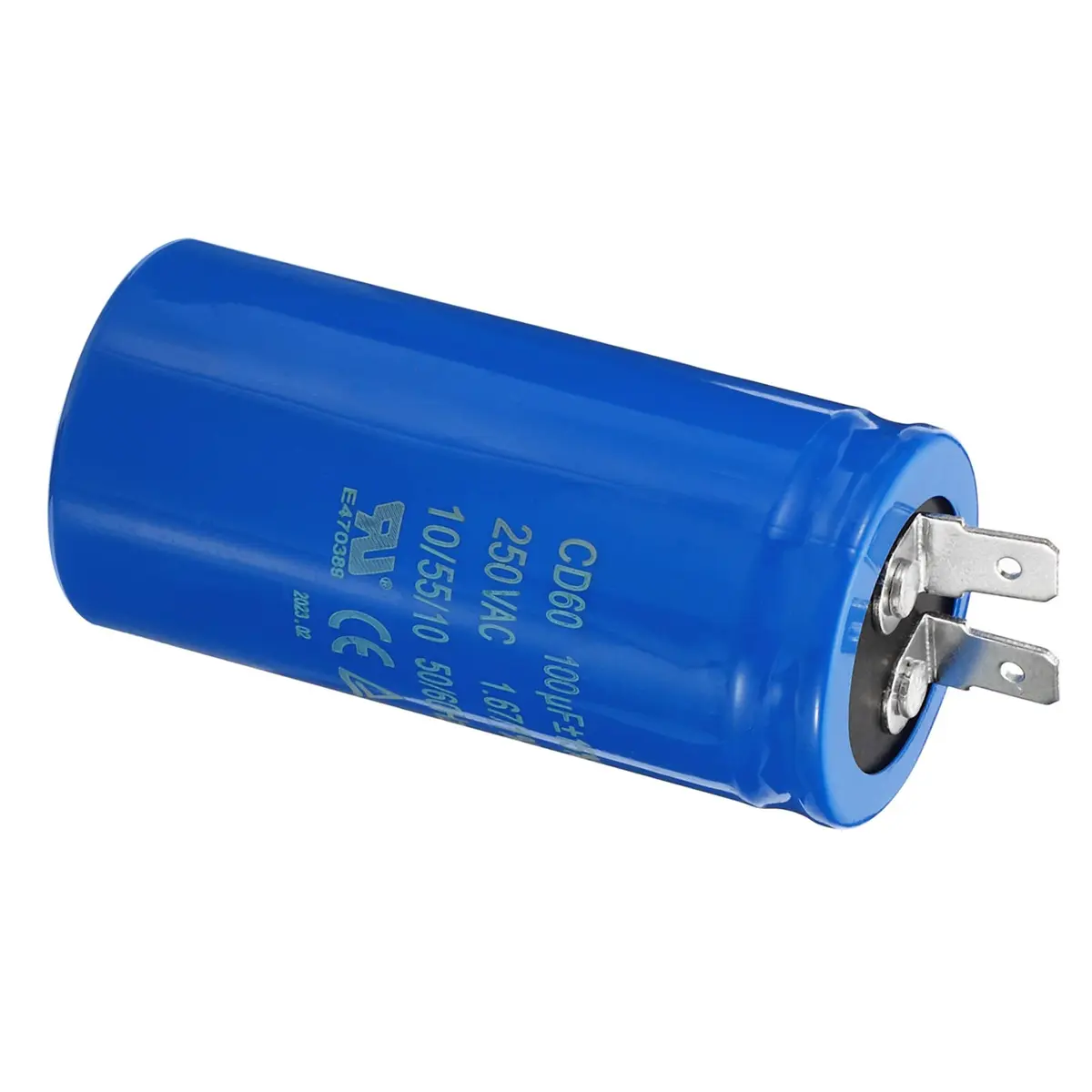 PATIKIL CD60 Run Capacitor 100uF 250VAC | Suitable for Single-Phase Motors in India - view 3