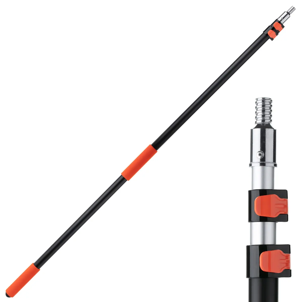 Bates Choice Telescopic Extension Pole 12 Ft Aluminum Alloy | Heavy-Duty Multi-Purpose Tool - view 7
