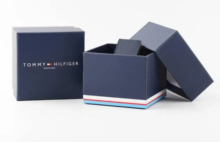 Tommy Hilfiger Men's Quartz 1710524 Stainless Steel Watch | Blue Dial & Mesh Band - view 3