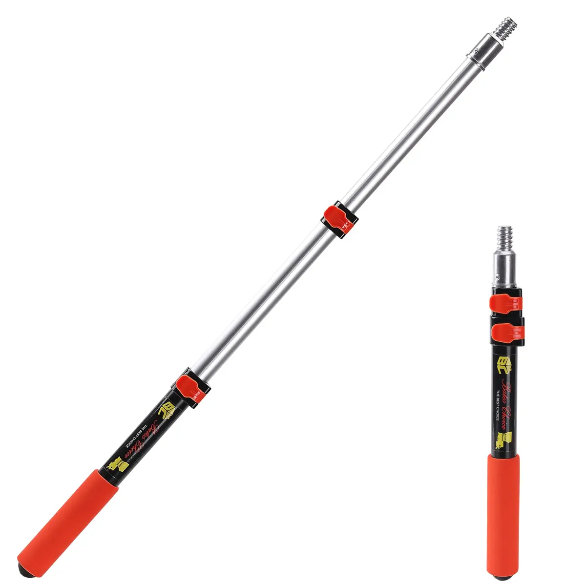 Bates Choice Telescopic Extension Pole, 3 Ft, Aluminum Alloy, Multi-Purpose with Flip-Lock for Painting, Dusting & Cleaning - main product image