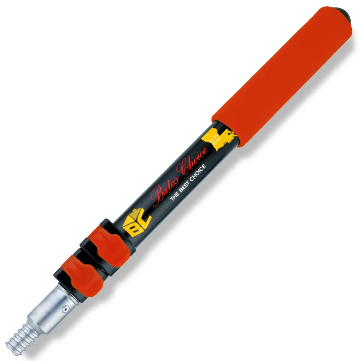 Bates Choice Telescopic Extension Pole, 3 Ft, Aluminum Alloy, Multi-Purpose with Flip-Lock for Painting, Dusting & Cleaning - view 7