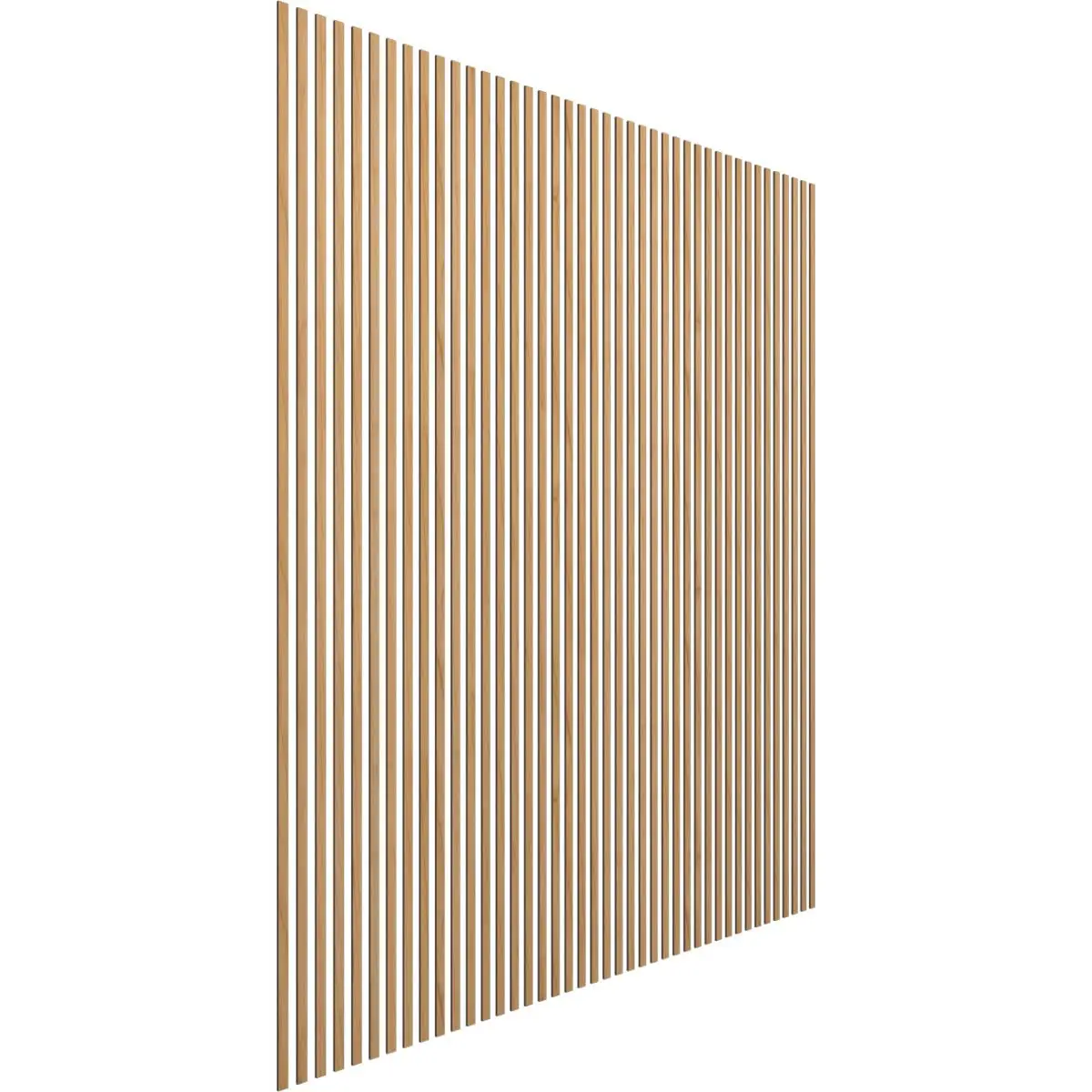 Ekena Millwork 94"H x 1/4"T Maple Wood Slat Wall Panel Kit | Adjustable, Eco-Friendly, DIY Friendly - view 3