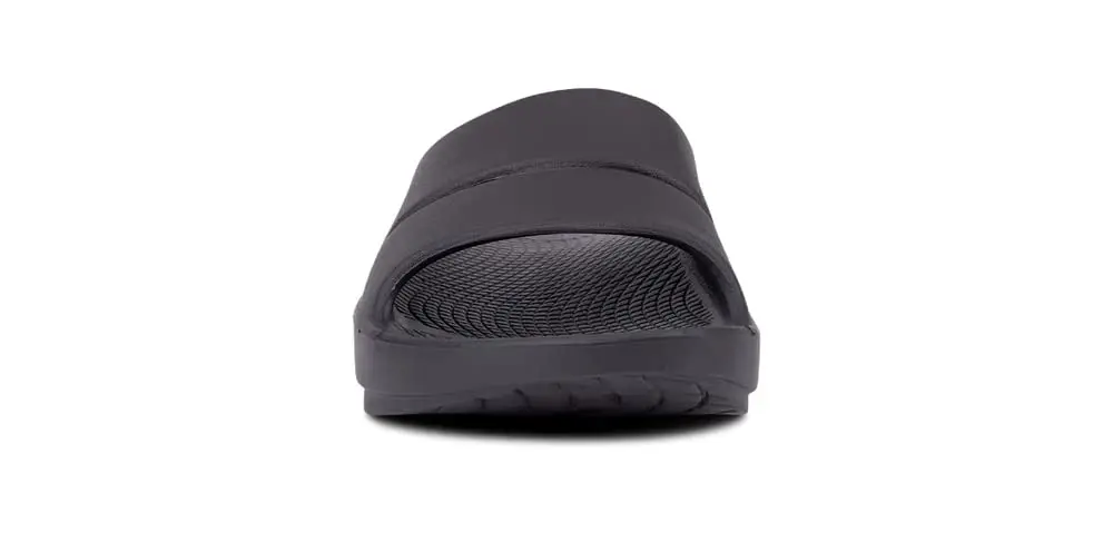 OOFOS OOahh Slide Sandals Black Camo - Men's 4 / Women's 6 | Recovery Footwear - view 5