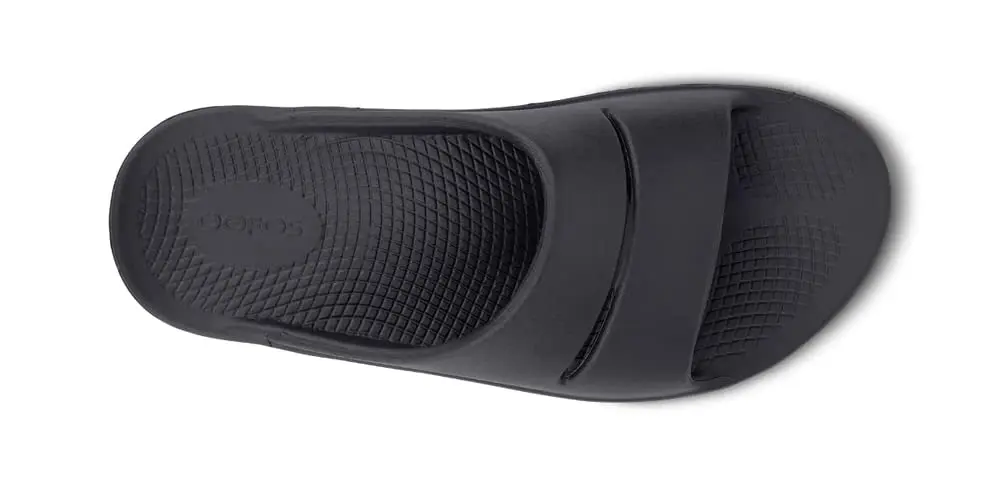 OOFOS OOahh Slide Sandals Black Camo - Men's 4 / Women's 6 | Recovery Footwear - view 7