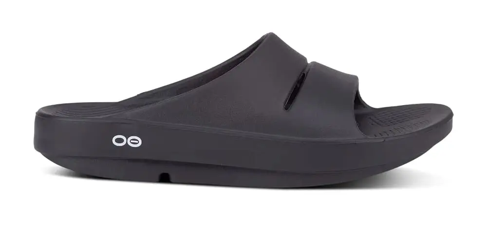 OOFOS OOahh Slide Sandals Black Camo - Men's 4 / Women's 6 | Recovery Footwear - view 2