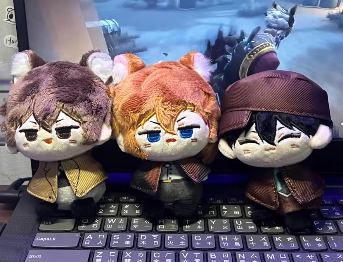 KILA MILA Anime Plush Doll Mini Pendant Cute Keychain Gift 10cm (3.9in) | Restored Character Design - view 4