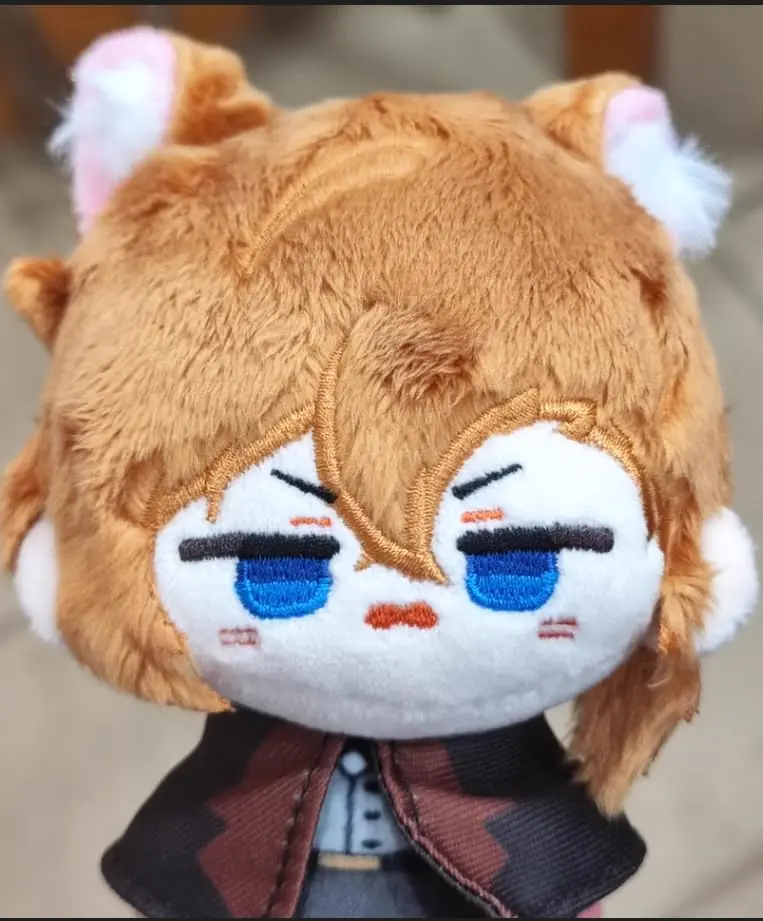 KILA MILA Anime Plush Doll Mini Pendant Keychain 10cm (3.9 inches) | Bungo Stray Dogs Otter Character Toy - view 5