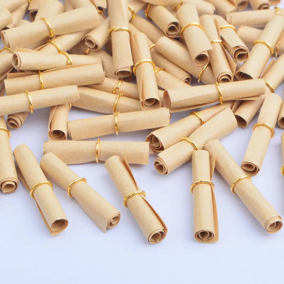JMKTOOL Vintage Message Paper Scrolls 60x25mm | Lucky Wishing Paper Roll for DIY & Gifts - view 4