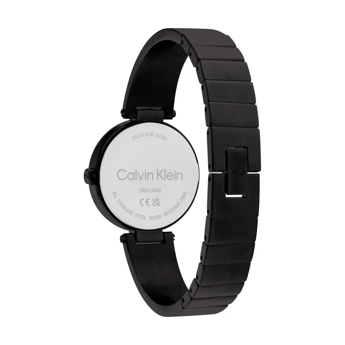 Calvin Klein Women's Quartz Watch 30mm Ionic Plated Black Steel | Modern Minimalist - view 3