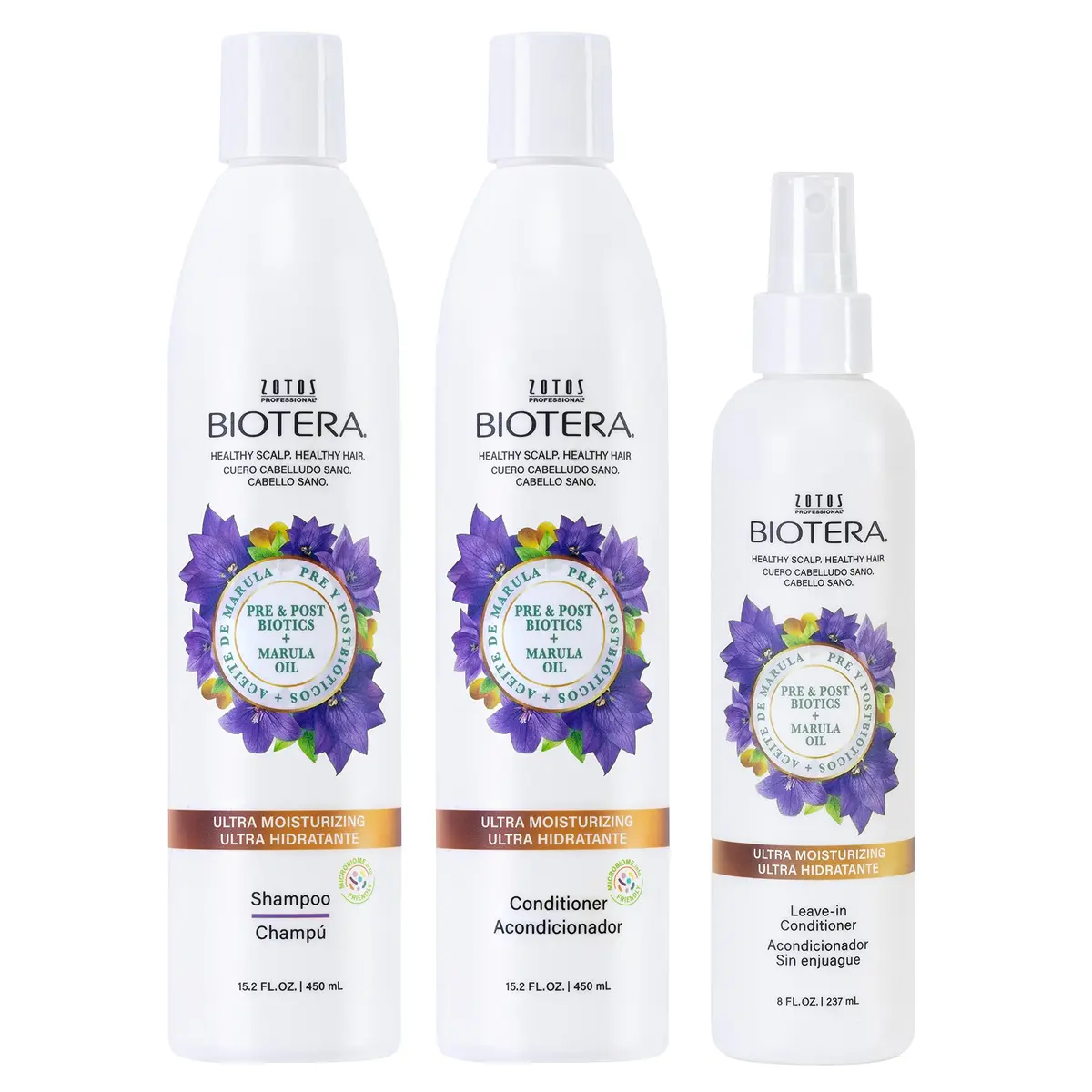 Biotera Deep Hydration Conditioner for Dry Hair – Coconut & Marula Oil, 15.2 Fl Oz, Vegan & Sulfate-Free - main product image