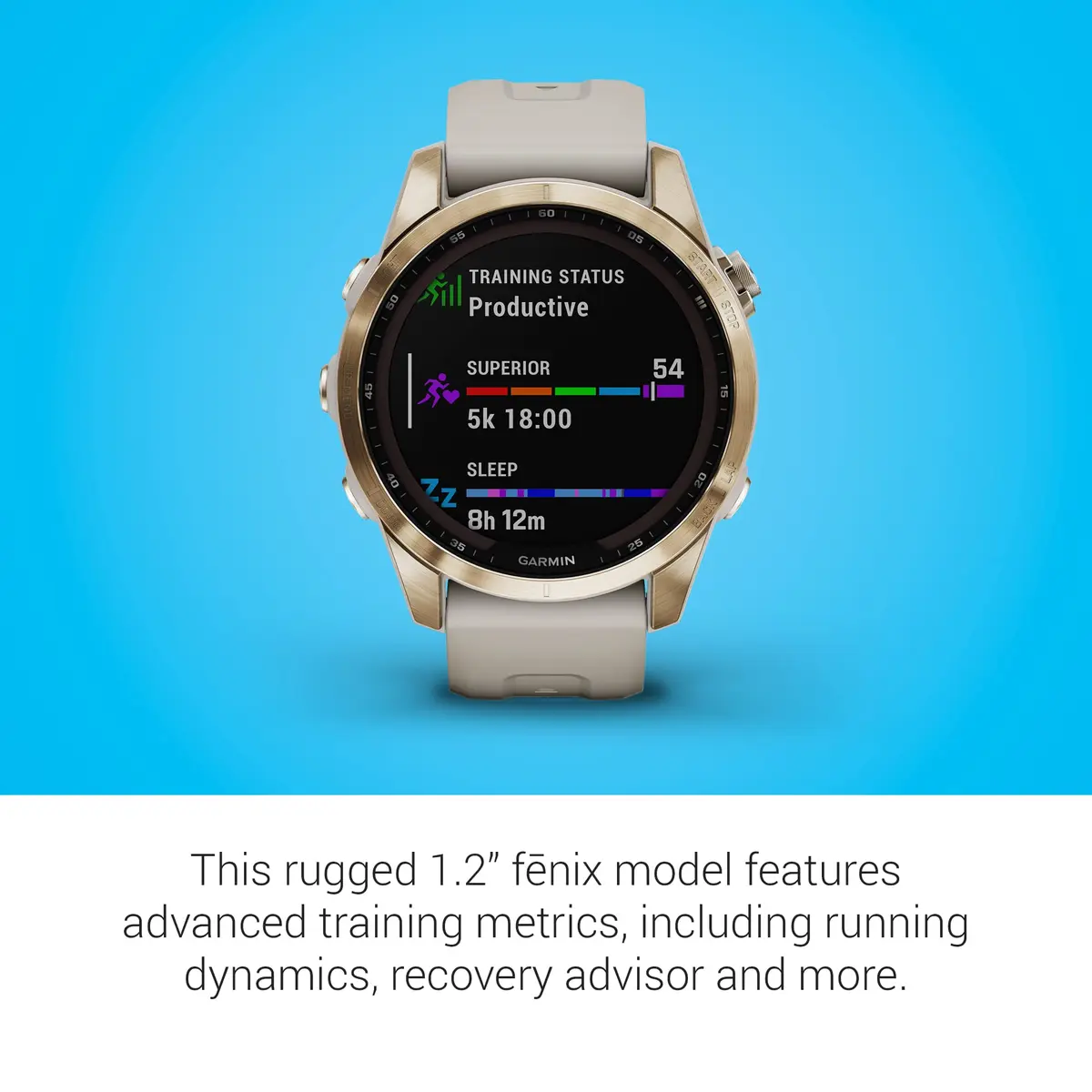 Garmin fenix 7 Solar GPS Smartwatch 47mm Carbon Gray Titanium with Black Band | 73-Hour GPS Battery Life - view 4