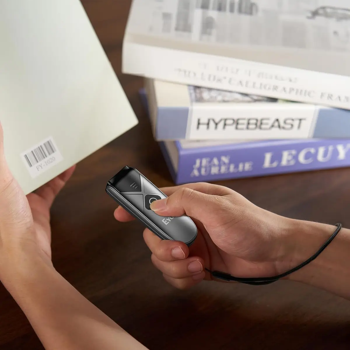 Eyoyo 2-Pack Bluetooth Barcode Scanner 3.5*1.18*0.78 Inch | Portable 2D & 1D Wireless - view 8