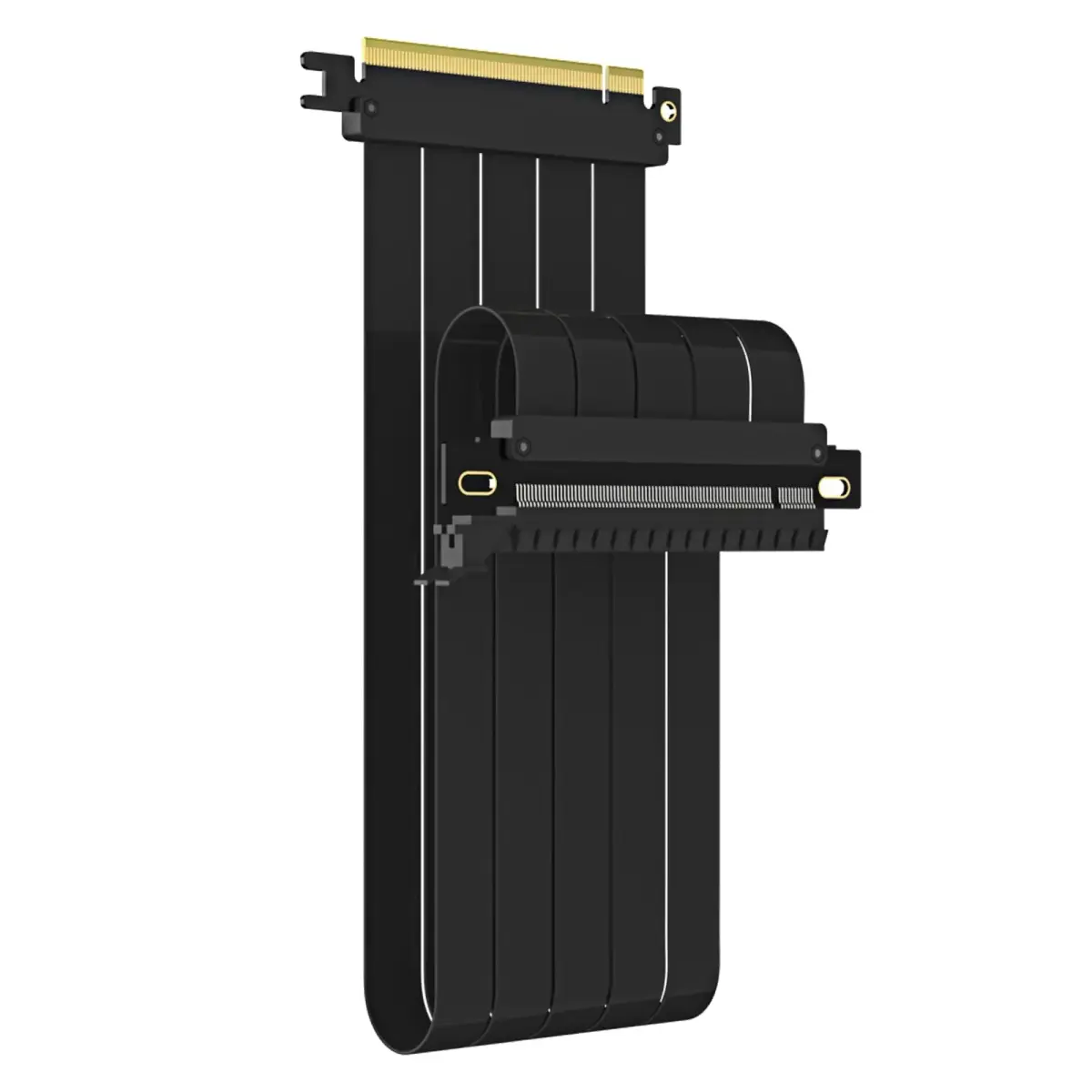 GLOTRENDS PCIe 4.0 X16 Riser Cable 600mm (23.6 inch) | 32GB/s Peak Speed for RTX 40/RX 7000 GPUs - main product image
