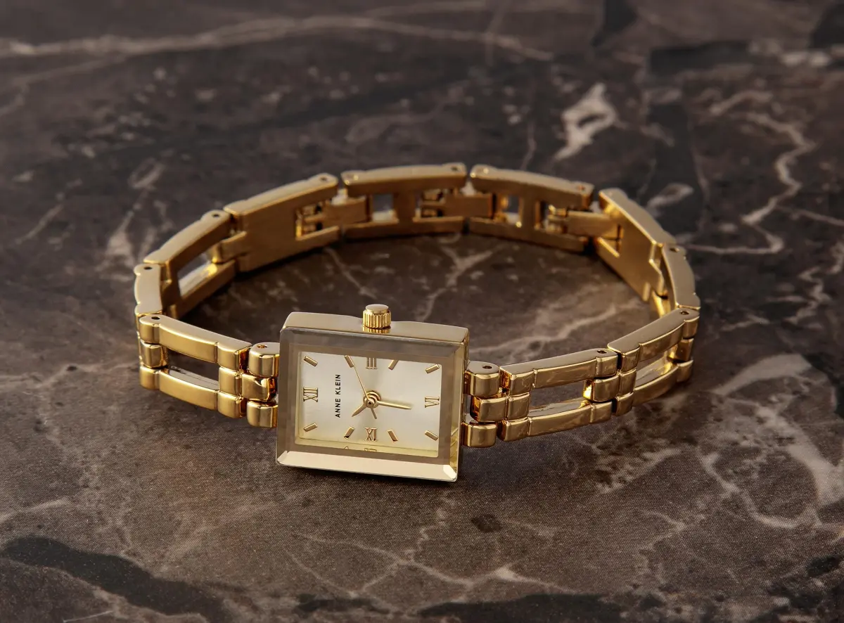 Anne Klein Women's Silver & Rose Gold Tone Bracelet Watch - 16mm - view 4
